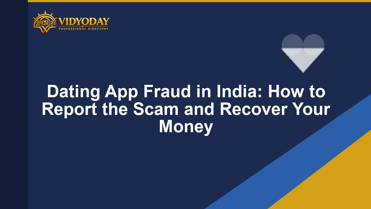 Illustration representing dating app fraud in India