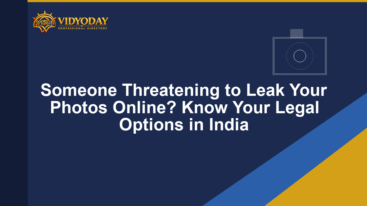 Illustration representing a legal response to photo leak threats