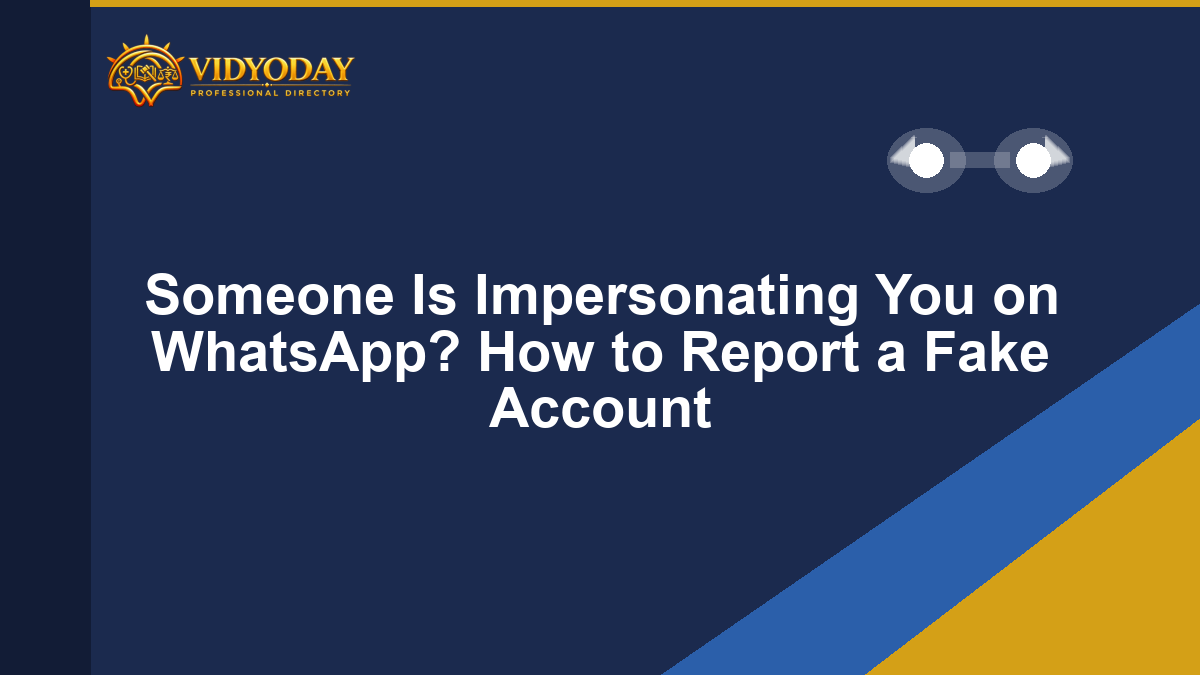 Illustration representing WhatsApp identity impersonation